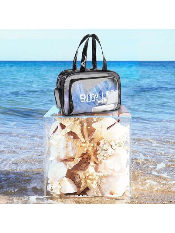 Beach Bags Sandproof Dry And Wet Separation Swimming Bag Mesh Beach Bag For Swim Pool Bag Beach Tote Bag Grocery Storage Net Bag,Home