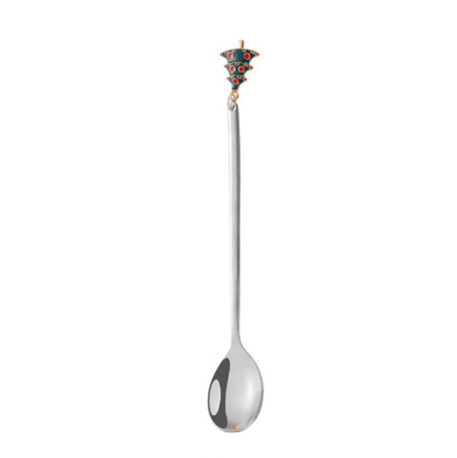 Kuluzego Christmas Spoon fork, Stainless Steel Spoon, High Beauty, Cute