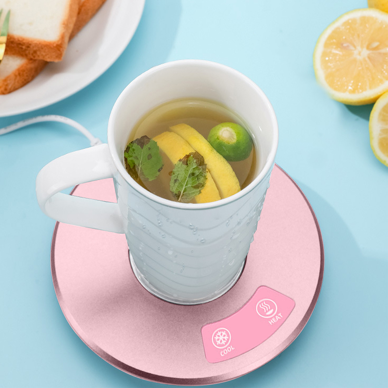 Kuluzego Mini Fast Ice Heating Pad Ice Cup USB 5v Portable Car