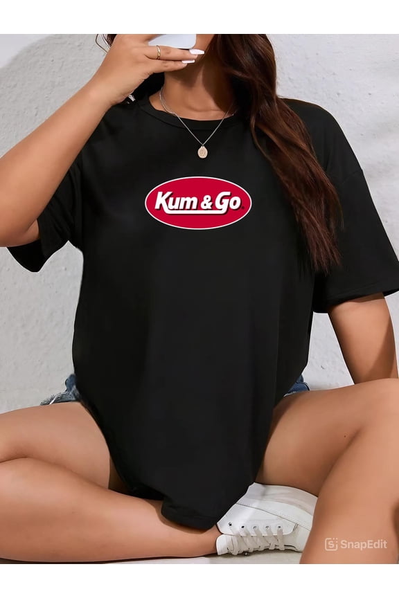 Kum And Go Logo Symbol T Shirt Gas Station Convenience Store Midwest USA T-Shirt V50386, for men & women, up to size 5XL