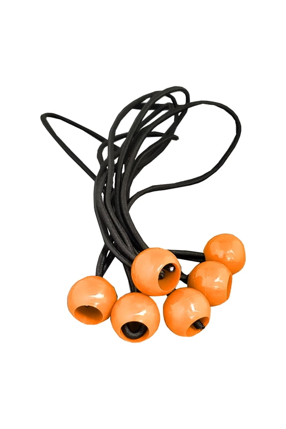 10inch Rubber Tarp Canopy Bungee Cords 12 Count Pack
