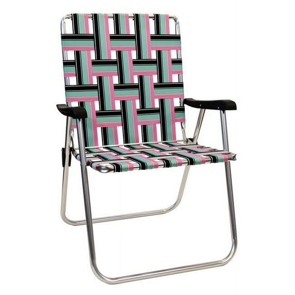 Kuma Aluminum Outdoor Relaxing Soft Touch Fabric and Strong Tubing Vice Backtrack Chair, Multicolor