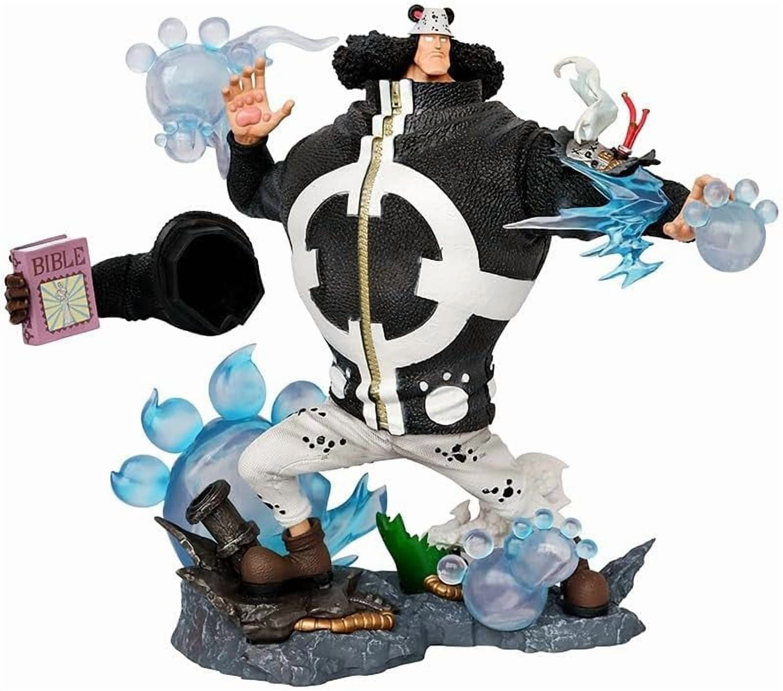 Kuma Figure Big Bright Fihting Bartholemew Kuma Action Figures 32cm/12.6inch PVC Character Figurine Model Collectible for Anime Fans Gift