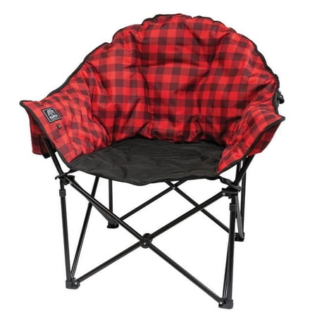 Kuma Lazy Bear Heated Camping Chair with Carry Bag, Multicolor