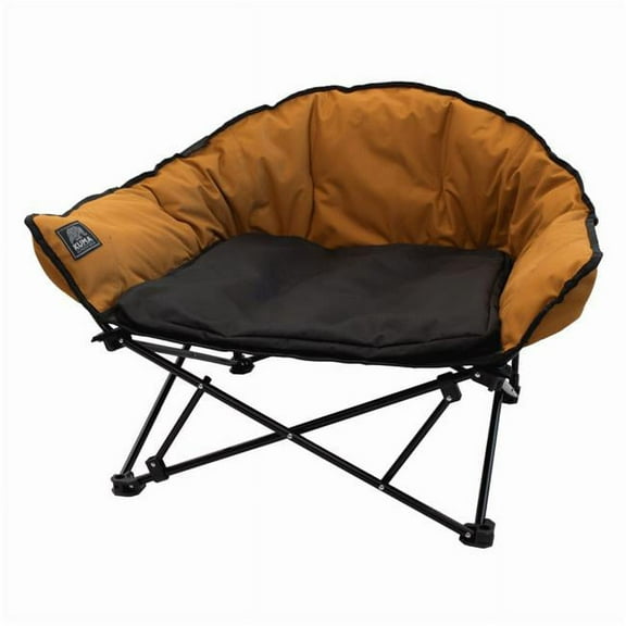 Kuma Outdoor Gear 9706.4028 Lazy Bear Dog Bed, Sierra & Black