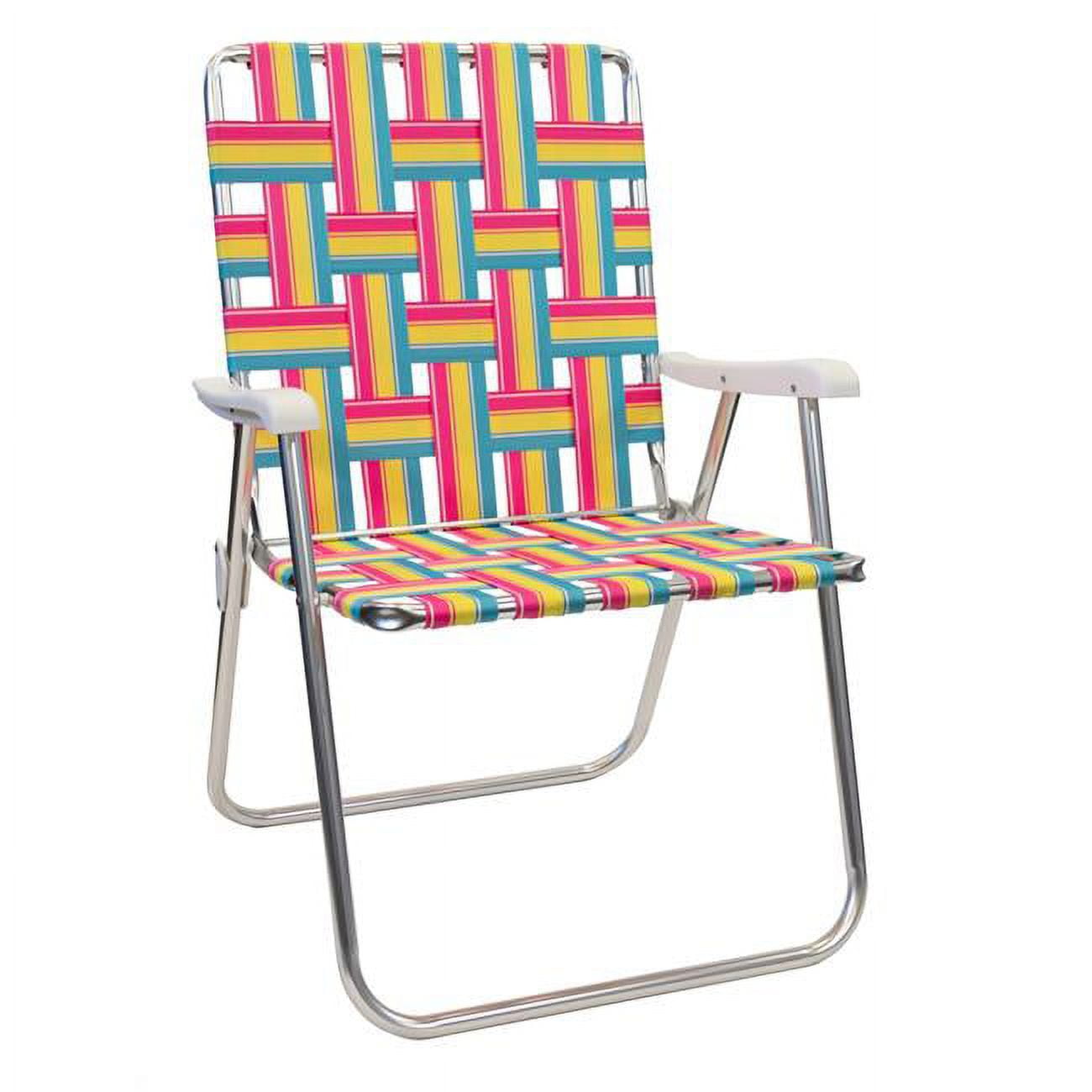 Kuma Outdoor Gear Lollipop Backtrack Chair, Yellow, Pink & Teal for