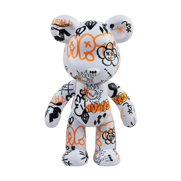 Kuma Paw Knox Street Edition 9.5 Inch Graffiti Bear Action Figure