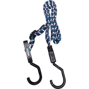 Kuma by Everest Reflective Rubber Adjustable 10" - 48" Bungee Cord, 5 Count