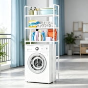 Kumamart Freestanding Over Washing Machine Shelf Laundry Storage Rack 3 Tier 1 Pack