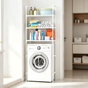 Kumamart Laundry Room Over Washer Organizer Shelf Freestanding Vertical Storage Solution 61in 1 Pack