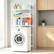 Kumamart Over Washing Machine Storage Shelf Freestanding Metal Frame 3Tier Organizer 61in Height 1 Pack