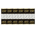 thumbnail image 1 of Kumdkd 1 Pcs Graduation Tablecloth, 54 X 108 Inch Black Gold, Congrats Grad Class of 2025 Plastic Tablecloths Disposable for Graduation Rectangle Tables Graduation Party Decorations Supplies, 1 of 2