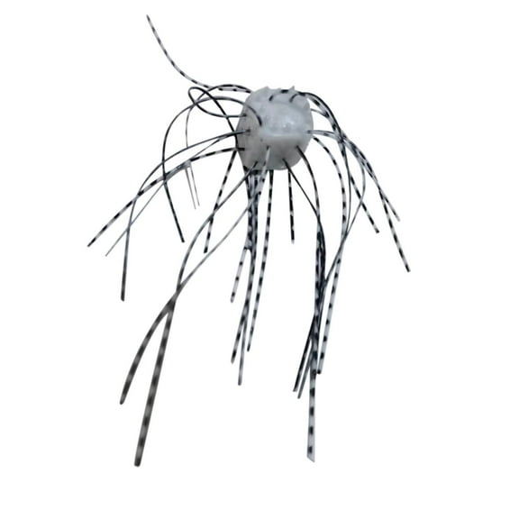 Kumdkd 10-Pack Dice Fishing Lures - Slow Sinking PVC Bait Set for Bass/Catfish with Customizable Hooks (Freshwater & Saltwater)