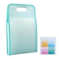 Kumdkd 13-Pocket Expanding File Folder Organizer - Waterproof A4 Document Holder with Labels for School, Office & Travel, Portable Accordion Filing System