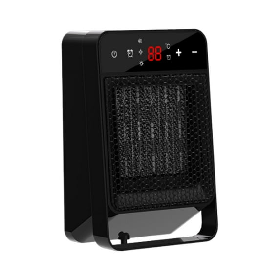 Kumdkd 1800W Space Heater with Remote – LCD Display, Adjustable Thermostat, Timer, Safety Sensor, Portable for Home Office RV Bathroom
