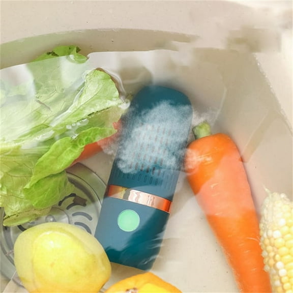 Kumdkd 2025 Smart Fruit & Vegetable Washer Machine – Ozone Sterilizer with App Control, Eco Water-Saving, 12L Capacity for Berries, Meat, Herbs (FDA-Compliant Kitchen Appliance)