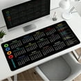 thumbnail image 1 of Kumdkd 2026 Calendar Mouse Pad, Large Desk Mat with Full Year Calendar January-December 2026, Non-Slip Office Mousepad for Enhanced Tracking, Computer Accessories, 12-Month Planning Tool, 1 of 8