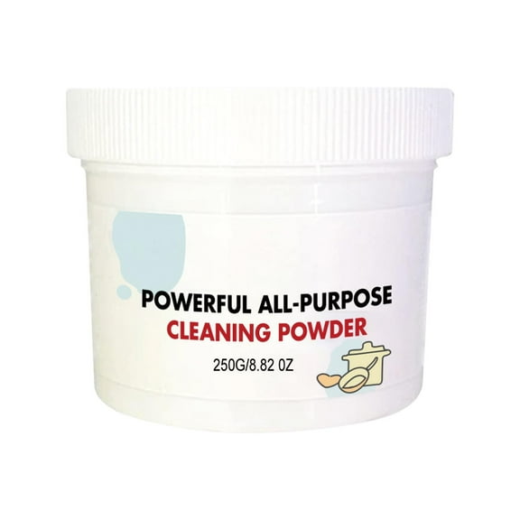Kumdkd 250g Heavy Duty Grease Remover Powder - Strong Kitchen Cleaner for Stoves, Cookware & Range Hoods