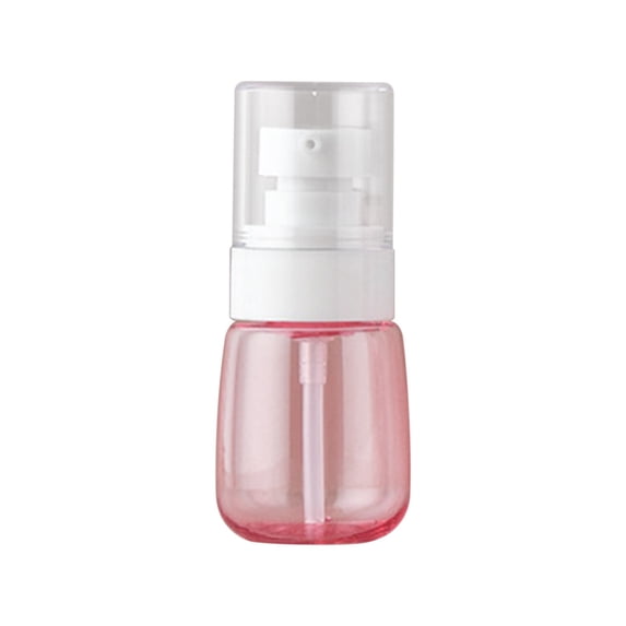 Kumdkd 30ml Empty Fine Mist Lotion Bottle, Refillable Travel Perfume Atomizer for Essential Oils, Hair, Makeup, Leak Proof Small Lotion Dispenser with Protective Cap, Portable Cosmetic Container