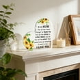thumbnail image 1 of Kumdkd Acrylic Heart Shaped Ornament with Custom Message, Multicolor Transparent 3.9 Inch Inspirational Keepsake for Desk, Home Decor & Gift Giving, 1 of 8
