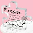 thumbnail image 1 of Kumdkd Acrylic Puzzle Block with Personalized Message, Custom Engraved Keepsake Gift for Mother's Day Father's Day Anniversary, Home Desk Decor, 1 of 4