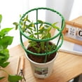 thumbnail image 1 of Kumdkd Adjustable Flower Support Pole, 9.45 Inch Rust-Proof Semi-Circular Plant Climbing Frame for Garden, Bonsai, Tomatoes, Cucumbers, Vines & Indoor Climbing Plants, 1 of 9