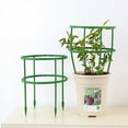thumbnail image 1 of Kumdkd Adjustable Flower Support Pole, 9.45 Inch Rust-Proof Semi-Circular Plant Climbing Frame for Garden, Bonsai, Tomatoes, Cucumbers, Vines & Indoor Climbing Plants, 1 of 9