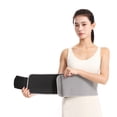 thumbnail image 1 of Kumdkd Adjustable Neoprene Weightlifting Belt - Breathable Lumbar Support for Powerlifting, CrossFit & Running | Gym Waist Trainer Stabilizer for Men & Women (Gray), 1 of 6