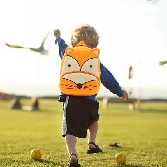 Kumdkd Adorable Backpack - Cute Animal Print Lightweight School Bag (10L) with Lunch Box Pocket, Waterproof Daypack