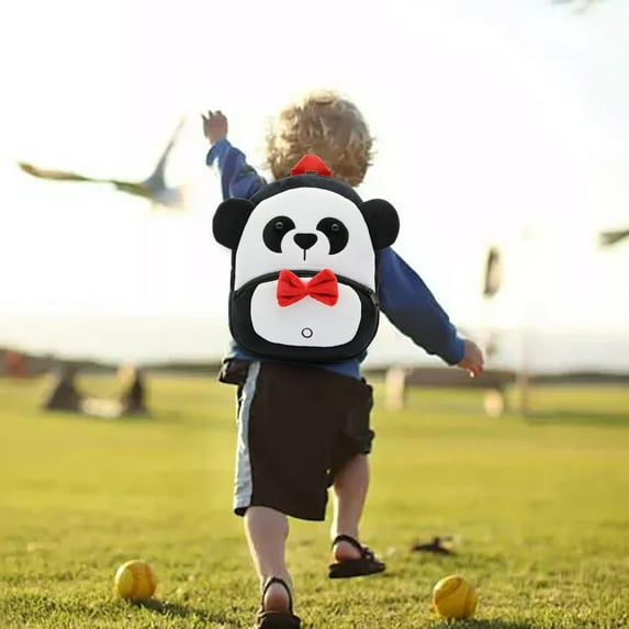 Kumdkd Adorable Backpack - Cute Animal Print Lightweight School Bag (10L) with Lunch Box Pocket, Waterproof Daypack