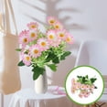thumbnail image 1 of Kumdkd Artificial Light Pink Daisies Bouquet - Realistic Faux Flowers for Indoor/Outdoor Decor, 13 Inch UV-Resistant Plastic Stems (Eco-Friendly), 1 of 6