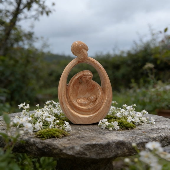 Kumdkd Birth of Ornaments Handicrafts, Elegant Home Decor Sculpture for Living Room, Courtyard, Garden, or Patio, Unique Gift Idea for Housewarming or Wedding