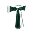 thumbnail image 1 of Kumdkd Christmas Bow Chair Decoration, 18.8" Stretchable Ribbon for Holiday Party Decor, Easy Install Floating Bow for Dining Chairs, Wedding, Christmas Tree Accent(Chair Cover Not Included), 1 of 3