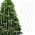 thumbnail image 1 of Kumdkd Christmas Tree Bows Ribbon Set - 12PCS Polyester Decorative Bows for Xmas Ornaments, Wreaths, Gift Wrapping (5 Colors) - Reusable Holiday Decor, 1 of 6