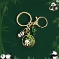 thumbnail image 1 of Kumdkd Cute Panda Metal Keychain, Lightweight Decorative Key Ring with Multiple Styles, Bag Charm Pendant for Backpack Purse, Gift for Friends, Girls, Kids, 1 of 6