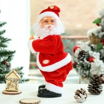 Kumdkd Dancing Santa Claus Christmas Decoration with Music, Hip Shaking Animated Santa for Holiday Home Decor, Festive Musical Gift for Family and Friends