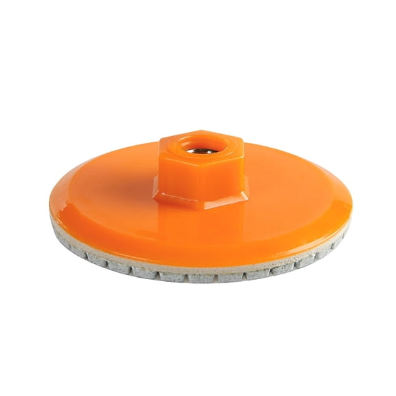 Kumdkd Diamond Polishing Pad for Angle Grinder, Dry/Wet Grinding Disc for Ceramic Tile Edging Stone Chamfering, Granite Marble Concrete Countertop Polishing, 5/8-11 Thread Arbor Included