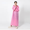 thumbnail image 1 of Kumdkd EVA Waterproof Raincoat for Adults, 25.6x45.3 in Reusable Hiking Travel Rain Poncho, 3000pa Breathable Outdoor Emergency Rainwear, One Size Fits Most, 1 of 1