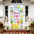 thumbnail image 1 of Kumdkd Easter Door Curtain for Front Door, Large 70.87x35.43in Polyester Holiday Party Decor, Spring Festival Door Cover for Classroom Office Store Wall Decoration, Multicolor, 1 of 6