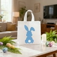 thumbnail image 1 of Kumdkd Easter Gift Bags 12 Pack, 11.42x10.63x4.72in Blue Non-Woven Fabric Party Tote Bags with Bunny Egg Carrot Prints, Holiday Gift Packaging for Treats, Favors, Egg Hunts, 1 of 6