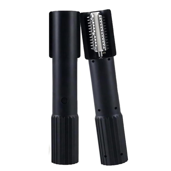 Kumdkd Electric Garlic Grater, Automatic One-Touch Stainless Steel Grater & Chopper for Vegetables, Cheese, Ginger - with Suction Base & Easy Clean Design