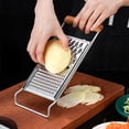 thumbnail image 1 of Kumdkd Foldable Dual-Sided Grater, 11.02x4.33in, Stainless Steel Zester & Cheese Grater, Multi-Purpose Kitchen Tool for Citrus, Ginger, Parmesan, Easy Clean, Space Saving, 1 of 6