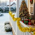 thumbnail image 1 of Kumdkd Gold Tinsel Garland 200cm/78.7in, Metallic Christmas Tinsel Garland for Xmas Tree Decorations, Party Home Holiday Decor, Shimmering Hanging Garland, 1 of 6