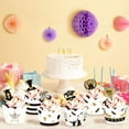 thumbnail image 1 of Kumdkd Graduation Party Supplies 2025 – 12-Pack GRAD Cap Cake Toppers & Glittery Cupcake Liners, Graduation Decorations for Cakes, Cupcakes, Grad Night (8.9x3.2in, 6+6pc), 1 of 6