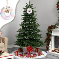 Kumdkd Light Blue Christmas Ball Decoration Garland Pendant Multicolor Polyester Ornament for Tree Party Arrangement Holiday Festive Decor‌