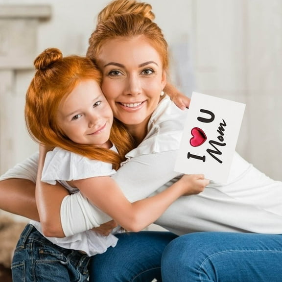 Kumdkd Mother's Day Card for Mom - Funny and Happy Card from Daughter or Son - Perfect for Stepmom or Grandma, Great for Mother's Day Celebration