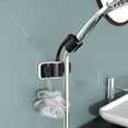 thumbnail image 1 of Kumdkd No-Drill Adjustable Shower Bracket – Universal 360° Rotating Showerhead Holder for Bathroom, RV & Camping – Rust-Proof Adhesive Wall Mount for Handheld/Overhead Spray Heads, 1 of 6