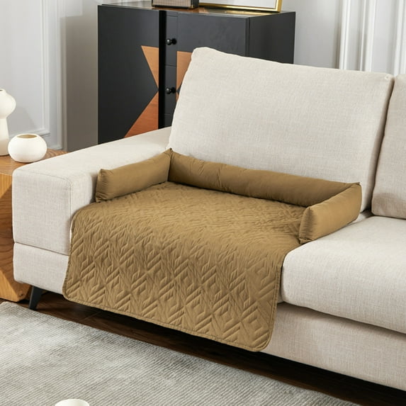 Kumdkd Orthopedic Pet Bed with Non-Slip Bottom – Waterproof Dog Mattress for Anxiety Relief, Plush Support for Senior Dogs & Puppies (29x29in)