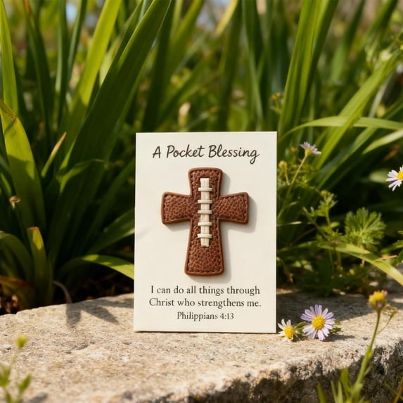 Kumdkd Inspirational Baseball Gift with Faith Message for Sports Fans Coaches and Special Occasions