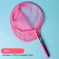 thumbnail image 1 of Kumdkd Pool Nets for Cleaning, Fishing Net, 1 Pack Beach Net, Butterfly netar for Youth, Outdoor Playing(Pink), 1 of 3